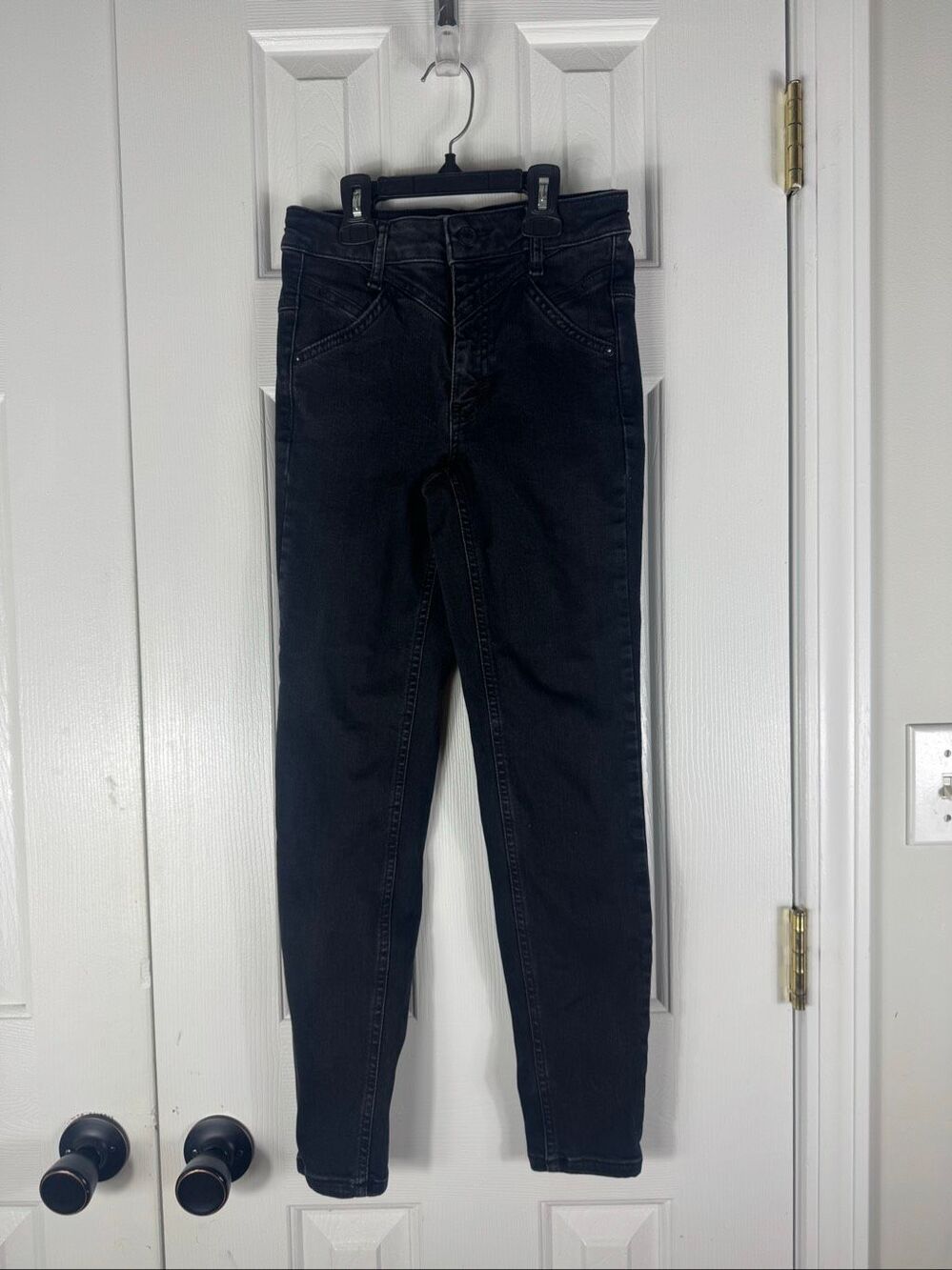 We The Free Womens Black Jeans Size 25